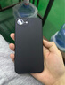 尚蘇 適用 蘋果16E手機殼iPhone16E保護套臻品液態(tài)硅膠軟殼鏡頭全包女男款防摔抗指紋純色簡約外殼黑色 曬單實拍圖