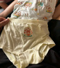 巴拉巴拉內(nèi)褲莫代爾a類(lèi)女童四角短褲小童寶寶萌平角褲四條裝208925170002 曬單實(shí)拍圖