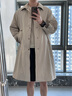 冰潔BINJORA2025秋冬新款風衣羽絨服 95鴨絨風衣男女同款【明星同款】 灰嵐卡其 【明星同款】 XL 175/96A 曬單實拍圖