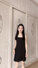 簡(jiǎn)云薄款莫代爾吊帶睡裙女性感睡衣中長(cháng)款家居服裙子內搭舒適背心四季 曬單實(shí)拍圖