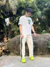 亞束亞束渦輪洞洞鞋男新款夏加厚美式沙灘鞋防臭防滑穿搭運動涼鞋男士 蘋果綠【亞束/渦輪】超跑威壓 42 【正碼正拍】 曬單實拍圖