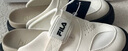 FILA 斐樂官方女鞋SMILA摩登拖鞋2025夏季新款元?dú)馔闲蓍e勃肯鞋 豆腐白-TF 38 曬單實(shí)拍圖
