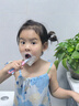 馬博士兒童牙刷三面軟毛3-6-12歲嬰兒牙刷寶寶3D牙刷 粉色+紫色 曬單實拍圖