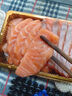 海澤鮮 冰鮮挪威三文魚(yú)刺身拼盤(pán) 日式料理壽司新鮮生魚(yú)片即食生鮮館 【腩+肉切片】 400g 曬單實(shí)拍圖