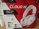 極度未知（HYPERX）Cloud Ⅲ颶風(fēng)3有線 烈焰灰 DTS音效53mm驅(qū)動單元電競頭戴式游戲耳機(jī) 適配三角洲行動 曬單實(shí)拍圖