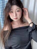KNRIQUEN18k彩金項(xiàng)鏈莫比烏斯環(huán)吊墜輕奢高質(zhì)感母親情人節(jié)送女友生日禮物 18K金鑲莫桑石【尊貴版】 【高端禮盒包裝+官檢證書】 曬單實(shí)拍圖