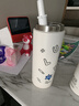 富光智能指紋杯解鎖密碼兒童保溫杯316L禮物學(xué)生兒童吸管水杯子480ml 曬單實(shí)拍圖