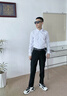 法萊阿瑪尼（FALAMAONE）國際品牌頭層牛皮男士皮帶真皮奢侈品自動扣禮盒高檔腰帶生日禮物 SK-802槍-823槍【百搭商務(wù)休閑】 120cm 專柜高檔禮盒包裝 曬單實拍圖