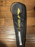 李寧（LI-NING）羽毛球拍雷霆小鋼炮黑色全碳素專業(yè)進(jìn)攻型單拍4U已拉線AYPT307-4 曬單實(shí)拍圖