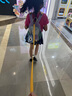SHUKIKU樂兜兜兒童公仔雙肩包幼兒園書包小學生防潑水背包 海鹽茄紫 S+ 曬單實拍圖