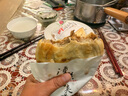 潼香源肉夾饃餅胚陜西潼關(guān)肉夾饃千層餅早餐半成品餅 冷凍面點燒餅 家庭100克X20個餅+紙袋 曬單實拍圖