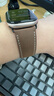 BHO適用蘋(píng)果手表表帶apple watch新款10/ultra手表帶真皮iwatch s9/8/7/6/5/se細絨真皮表帶 曬單實(shí)拍圖