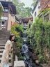 mt【青山煙雨】夏季款 氣質(zhì)水墨印花新中式改良旗袍連衣裙 曬單實拍圖