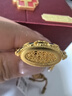 六福珠寶 黃金鳳冠一冠鳳霓手工點(diǎn)羽珍珠足金吊墜 計價(jià) 約13.23克 曬單實(shí)拍圖