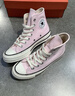 匡威（Converse）官方 1970S春夏新品男女休閑板鞋溫柔粉粉色A10527C A10527C 36.5 曬單實(shí)拍圖