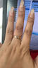 卡地亞（Cartier）戒指男女4毫米寬情侶LOVE結(jié)婚對(duì)戒0.02克拉單鉆石婚戒 預(yù)售 B4050700 18玫瑰金色 53 曬單實(shí)拍圖