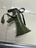 雷公王CR-87 50W大功率喇叭擴音器揚聲器手持喊話器錄音240秒宣傳USB高音喇叭軍綠色官方標配+2600毫安鋰電池 曬單實拍圖
