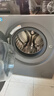海爾（Haier）滾筒洗衣機10公斤大容量智能直驅(qū)變頻電機全自動家用超薄嵌入式初色BD527H官方旗艦店一級能耗靜音 晶彩觸屏+直驅(qū)變頻+雙頭噴淋+澎湃沖浪 曬單實拍圖