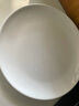 廚萬雅商用密胺盤子酒店餐具自助餐圓盤菜盤炒菜炒飯炒面盤子10英寸 曬單實(shí)拍圖