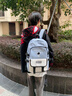 途尊書(shū)包男生大學(xué)生電腦包高中初中生雙肩包旅行大容量小學(xué)生護脊包女 黑色大號【加強版+肩帶加固】 單個(gè)包包 曬單實(shí)拍圖