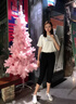塔馳密司休閑風(fēng)高腰九分運(yùn)動褲女夏季輕奢品牌透氣哈倫煙管褲子 黑色 S 26 曬單實(shí)拍圖