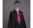 乾朗 律師袍男女款律協(xié)標(biāo)準(zhǔn)制服律師出庭宣誓用帶徽章領(lǐng)帶律師開庭服 曬單實(shí)拍圖