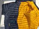 Rab 男士700蓬運(yùn)動羽絨Microlight防潑水防撕輕量羽絨服403g QDB-16 灰黑色 M 曬單實(shí)拍圖