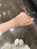 伊燦輕奢碎銀幾兩高級感手鏈女2025新款爆款氣質手環(huán)百搭小眾時尚手飾 碎銀幾兩輕奢手鏈女 曬單實拍圖