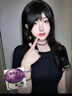 集福集福玫瑰網(wǎng)lolita假發(fā)長(zhǎng)直發(fā)甜可愛(ài)增白減齡空氣劉海70直發(fā)頭套 黑色系 中長(zhǎng)發(fā) 70cm 加發(fā)網(wǎng) 1個(gè) 曬單實(shí)拍圖