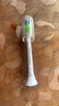 飛利浦（PHILIPS）電動(dòng)牙刷頭HX6063適配HX9362HX9352HX9332HX9372HX9312HX5181HX5161HX5171 鉆石系列 HX6063/67標(biāo)準(zhǔn)3支裝 曬單實(shí)拍圖