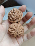 妍韻珠寶精品40-41mm蘋果園獅子頭文玩核桃手持盤玩把玩件古玩麻核桃男女 曬單實拍圖