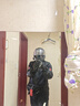 LS2夏季摩托車網眼騎行服男女透氣防摔摩旅通勤機車服賽車騎士服 159男裝機車褲-黑深灰 XXL 曬單實拍圖