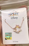 迪士尼（Disney）花蝶之約項(xiàng)鏈女輕奢小眾高級(jí)感實(shí)用生日七夕禮物送女友禮物女生 曬單實(shí)拍圖