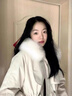 俞兆林派克服2025新款女韓版中長款棉衣羽絨棉服冬季加絨棉襖大毛領(lǐng)外套 米白色 M 建議105斤以下 曬單實拍圖
