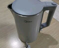 美的（Midea）電燒水壺電熱水壺家用1.5L大容量316L食品級不銹鋼無縫內(nèi)膽雙層防燙自動斷電MK-HJ1566-PRO 曬單實拍圖
