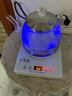 益茶福全自動上水電熱水壺茶臺燒水壺飲水燒水一體機(jī)玻璃底部上水單壺茶幾煮茶壺保溫泡茶壺開水壺煲水壺 1L 藍(lán)光玻璃壺ZC-S516套裝 曬單實拍圖