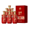 五糧液股份 福喜迎門 臻選紅 濃香型白酒 52度500ml*6瓶 整箱 升學(xué)宴 曬單實(shí)拍圖