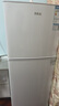 志高（CHIGO）志高家用節(jié)能冰箱中型雙門冰箱出租屋冷藏冷凍環(huán)保迷你冰箱辦公室公寓租房宿舍低噪電冰箱 S198 奶白鏡面特賣款【一級能效】 曬單實(shí)拍圖