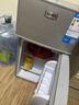 志高（CHIGO）小冰箱迷你小型家用冷藏冷凍兩用宿舍出租房用雙門辦公室電冰箱節(jié)能省電 【一級能效】58L銀色【三天約一度電】 曬單實拍圖
