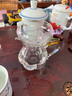 禾器·斑斕禾器茶漏茶濾奉珠激光一體玻璃茶隔茶葉過(guò)濾器泡茶過(guò)濾網(wǎng)茶具配件奉珠茶漏-激光打孔-淺紫色 曬單實(shí)拍圖