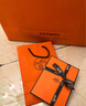 愛(ài)馬仕（HERMES）Mini Pop H項(xiàng)鏈 玫瑰金鏈條橢圓立體琺瑯項(xiàng)鏈送女友七夕送禮 白色玫瑰金H147992FO49 鏈長(zhǎng)40cm吊墜0.7*0.9cm 曬單實(shí)拍圖
