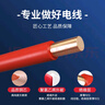正泰（CHNT）電線電纜 銅芯家用電線國標 插座空調熱水器用 BV2.5平方紅色50米 曬單實拍圖