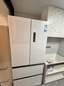 美的（Midea）真香系列M60雙系統(tǒng)508法式多門四門家用冰箱超薄平嵌雙循環(huán)大容量底部散熱BCD-508WUFPZM(E)星塵白 曬單實(shí)拍圖