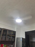 TCL全光譜護眼風(fēng)扇燈客廳吊扇燈餐廳燈風(fēng)扇一體電風(fēng)扇吊燈 吸頂白色-56寸五葉-變頻-雙控 曬單實拍圖