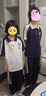 愛(ài) 西娜女童夏裝套裝2025年新款校服12夏季中大童初中生運動(dòng)服兩件套15歲 白色 170 cm 曬單實(shí)拍圖