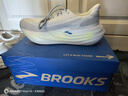 布魯克斯（BROOKS）男子緩震跑鞋Glycerin max超級甘油 灰色/黑色/熒光黃綠 42.5 曬單實(shí)拍圖