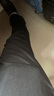 GXG男裝 黑色直筒牛仔褲彈力休閑長(zhǎng)褲 24年夏G24X052007 黑色 XL 曬單實(shí)拍圖