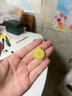 RRLFCS琺瑯款八寶羅盤(pán)石膏模具金銀石膏模具黃金打金模具金銀加工模具 手壓模 27mm 15.5g 曬單實(shí)拍圖