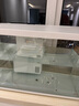 喜高超白玻璃魚缸智能魚缸免換水小型客廳水族箱一體式過濾氧氣魚缸 白-魚缸+造景 600*260*330mm 曬單實(shí)拍圖