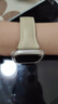 方哲品牌原裝適用蘋(píng)果表帶iwatch磁吸s9真皮s10手表帶iwatch8/7/6/5/4/se輕奢女款 【白色】平紋折疊|磁吸扣便捷佩戴 適用iwatch10【42MM表盤(pán)】 曬單實(shí)拍圖